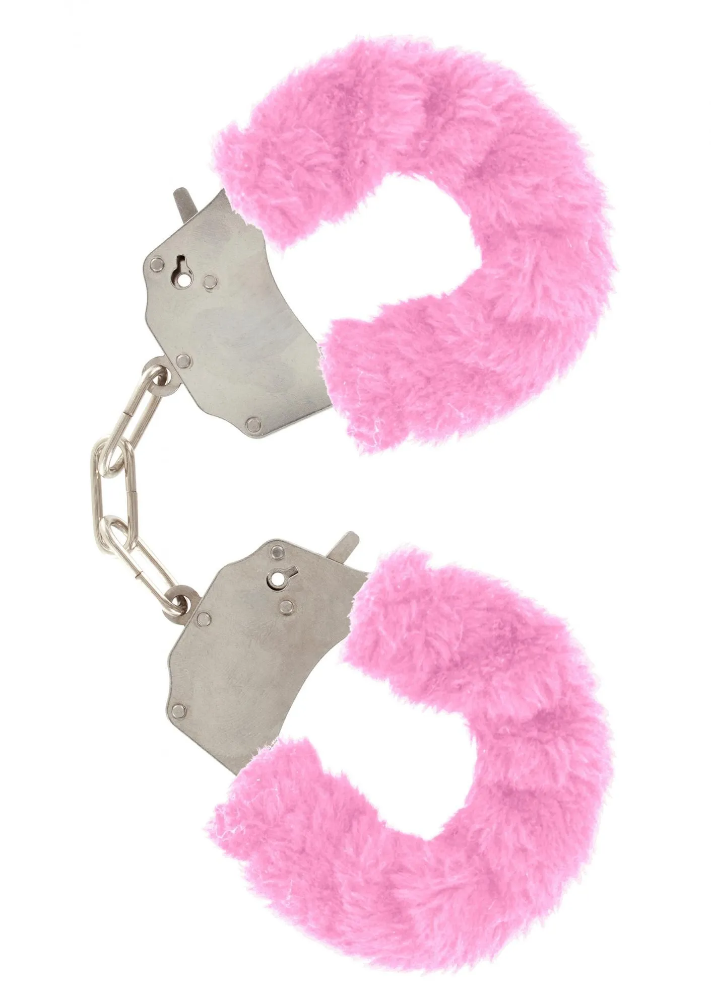 наручники furry fun cuffs с розовым мехом в 