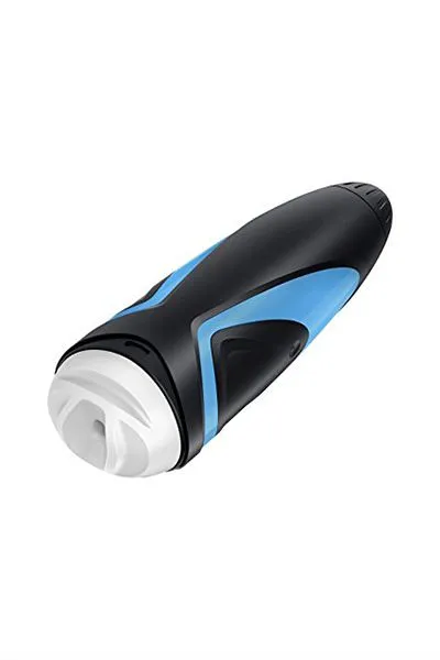 мастурбатор нереалистичный satisfyer men, силикон, чёрный, 25,5 см. в 