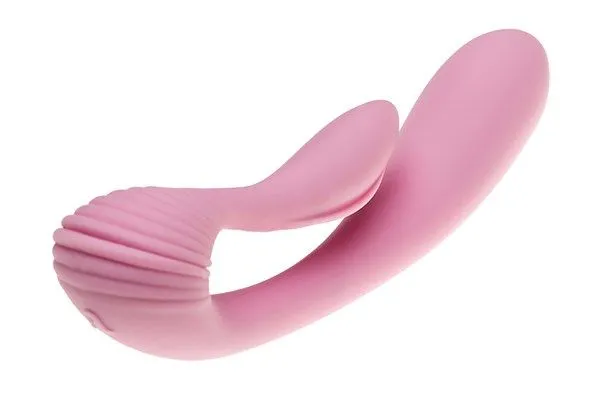 вибратор adrien lastic g-wave гибкий, розовый в 