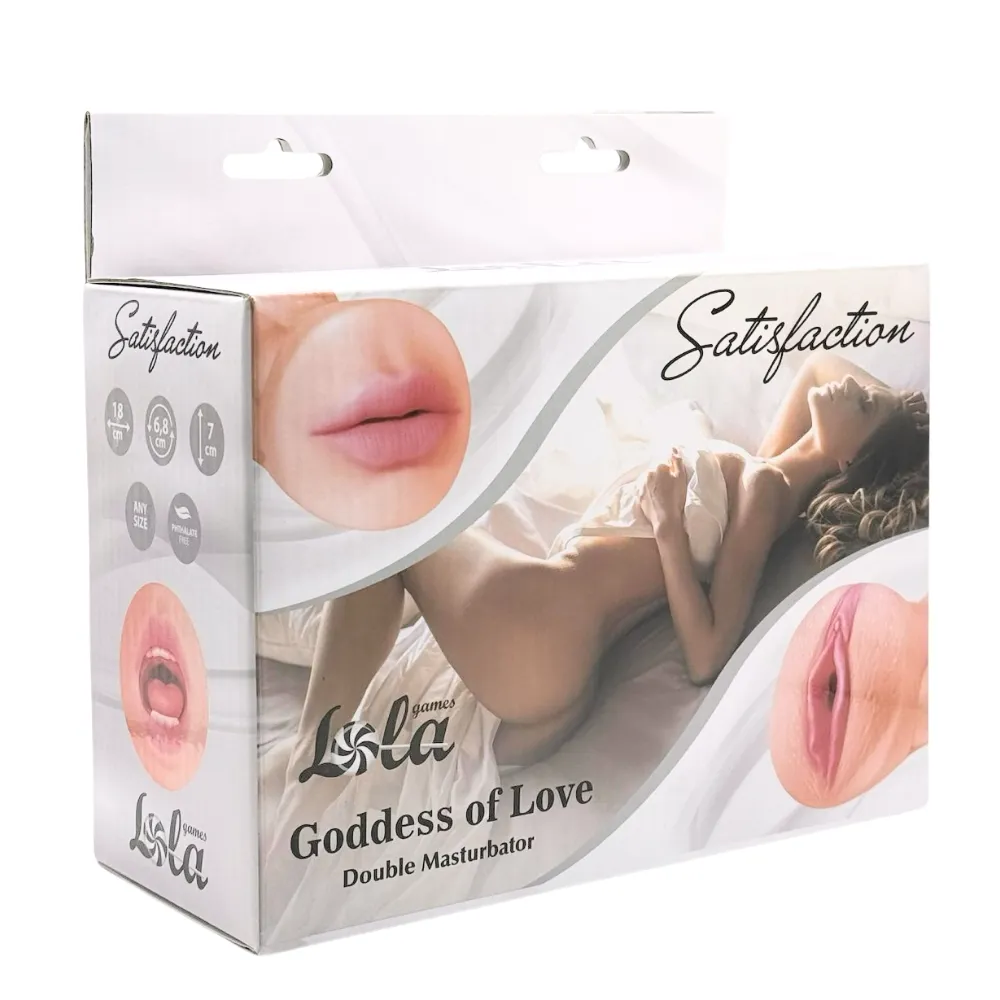 двойной мастурбатор satisfaction goddess of love 2101-04lola в 