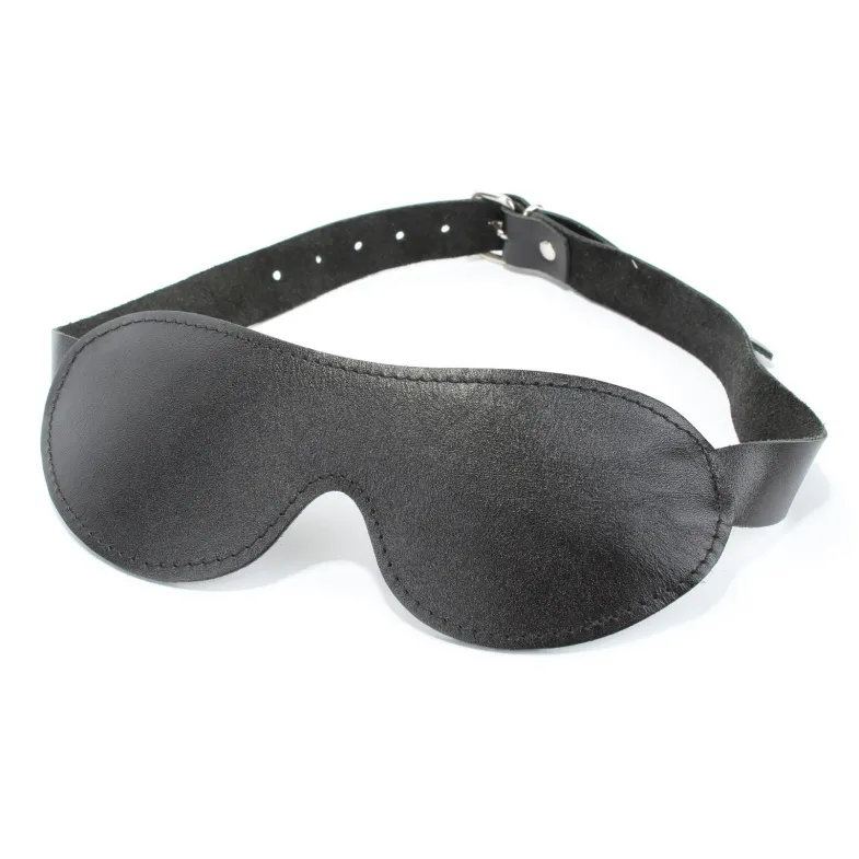 маска на глаза из гладкой кожи 63007ars в 