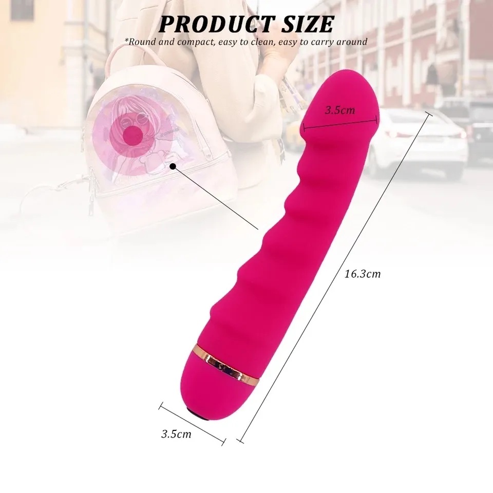 вибратор силиконовый розовый 18х3,5, 20 скоростей вибрации 47522-mm в 