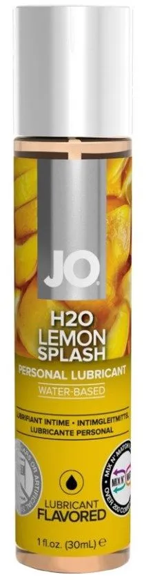 Лубрикант съедобный System Jo H2O Lemon Splash Лимон, 30 мл
