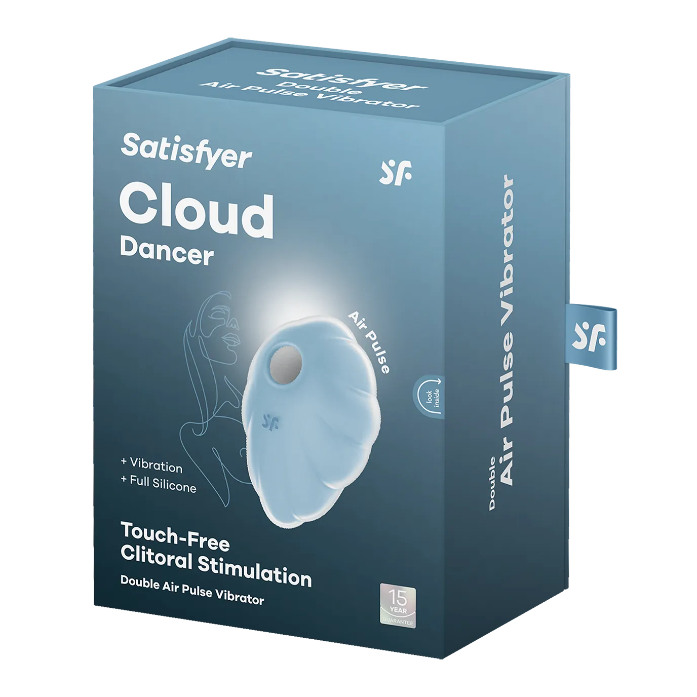 вакуумный массажер satisfyer cloud dancer light blue 049700sa в 