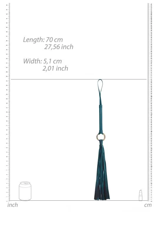 хлыст ouch ouch! - flogger - green в 