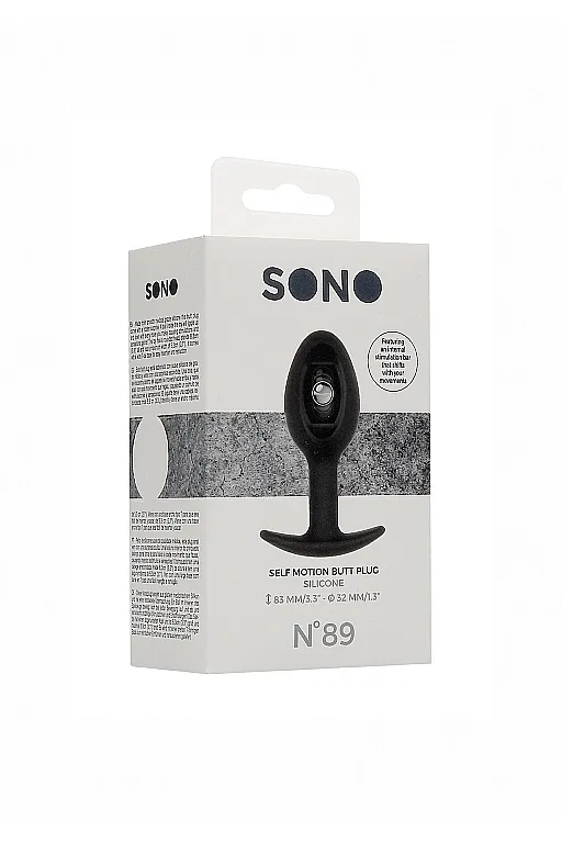 анальная пробка n0. 89 - self penetrating butt plug в 