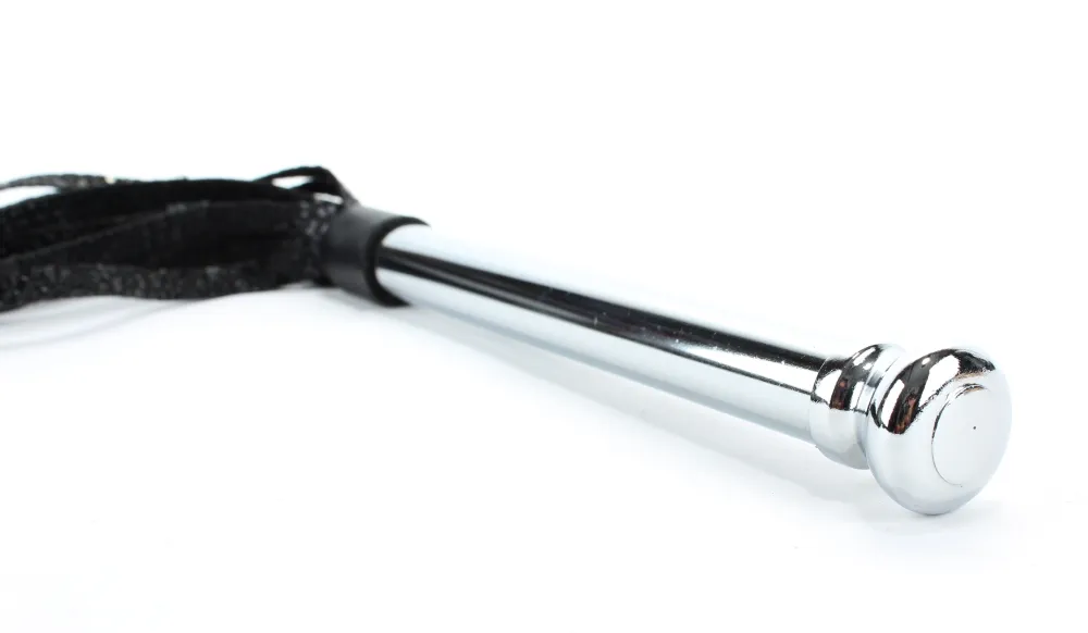 плетка с металлической ручкой хвосты кож зам 54014ars в 