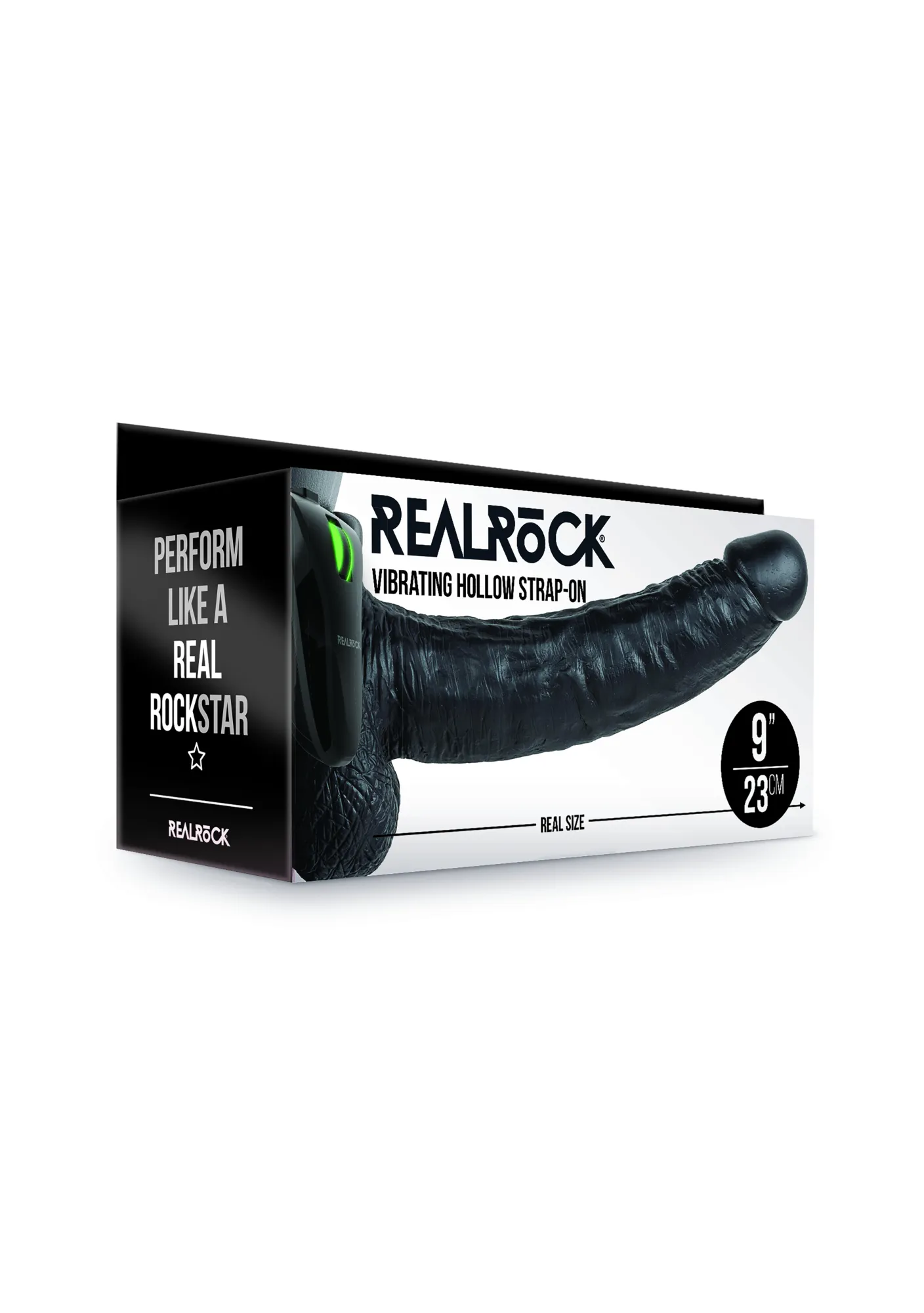 Страпон - фаллопротез с вибрацией - 23 см.