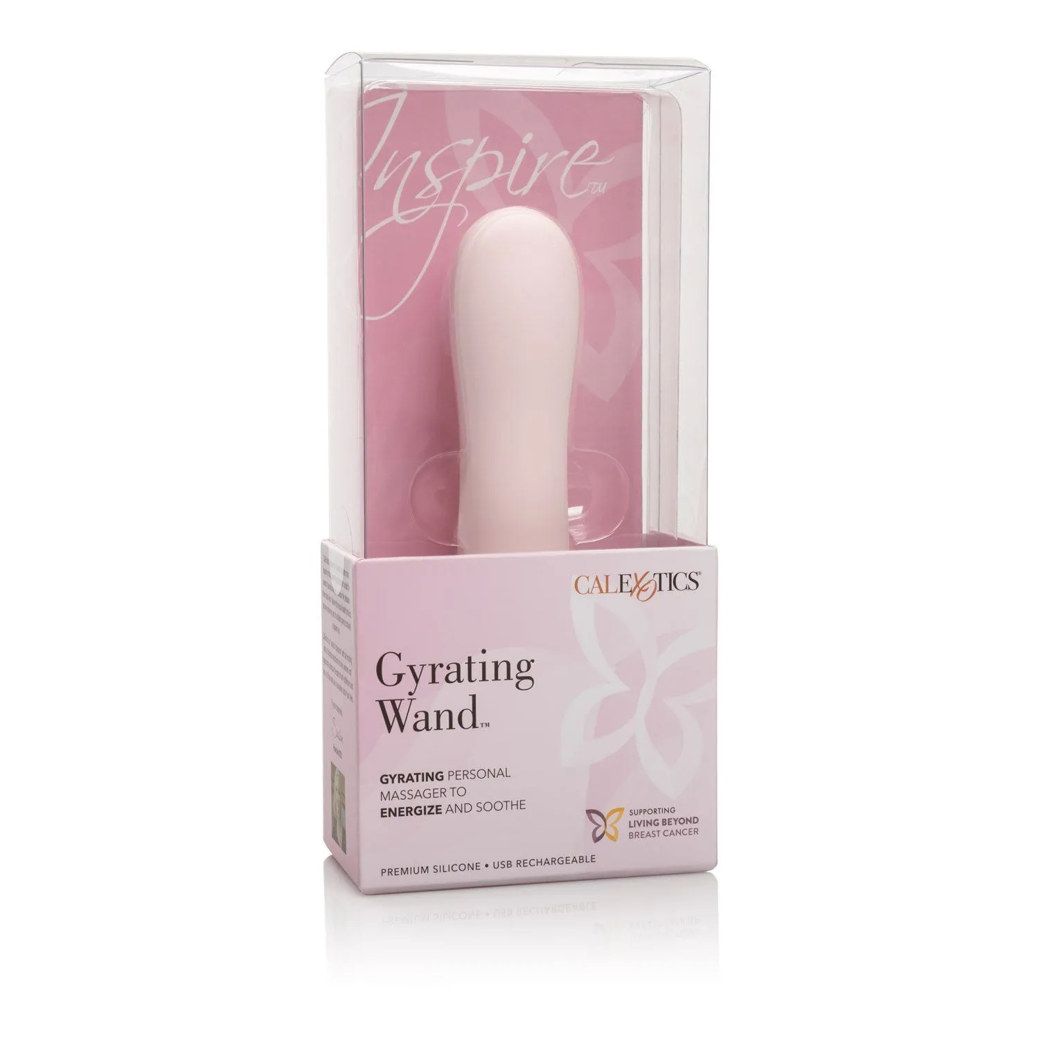 вибратор california exotic novelties inspire gyrating wand, розовый в 