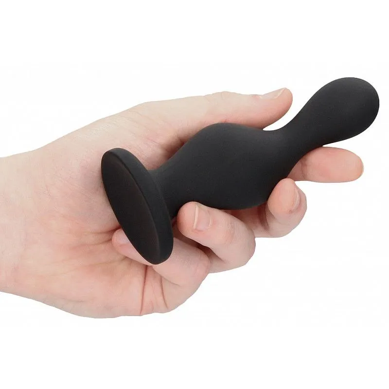 анальная пробка shots media wave butt plug в 