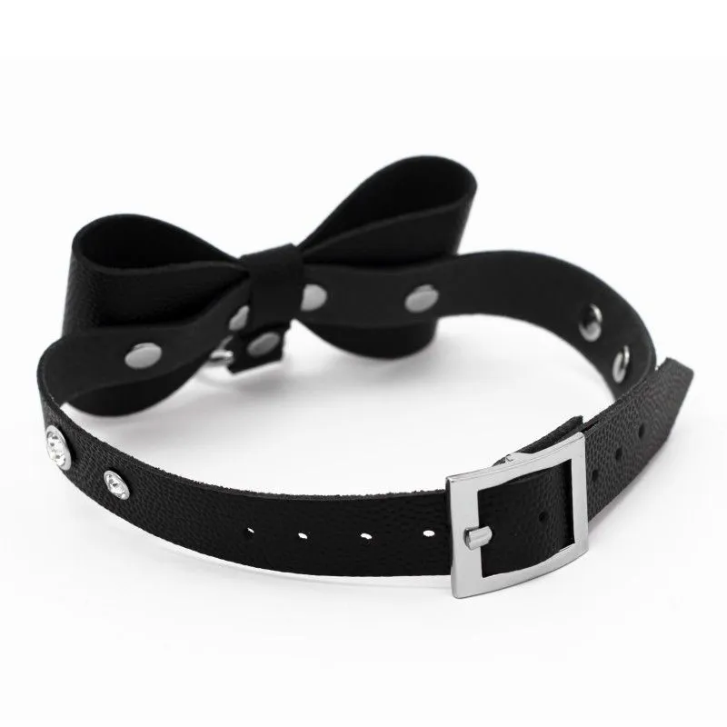 чокер бабочка pinkrabbit, чёрный в 