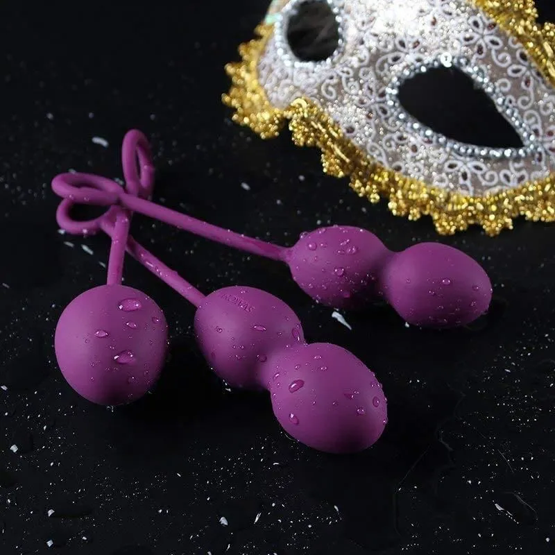 вагинальные шарики svakom nova ball, фиолетовые в 