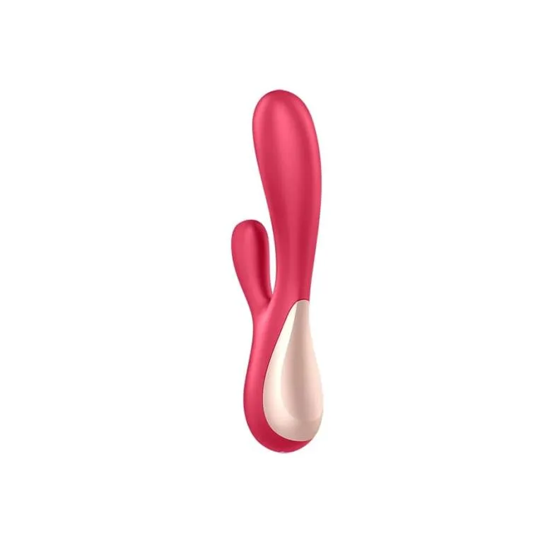 вибромассажер satisfyer mono flex с возможностью управления через приложение - красный в 