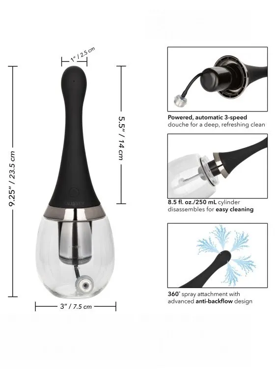 автоматический анальный душ ultimate rechargeable auto douche 250 мл. в 