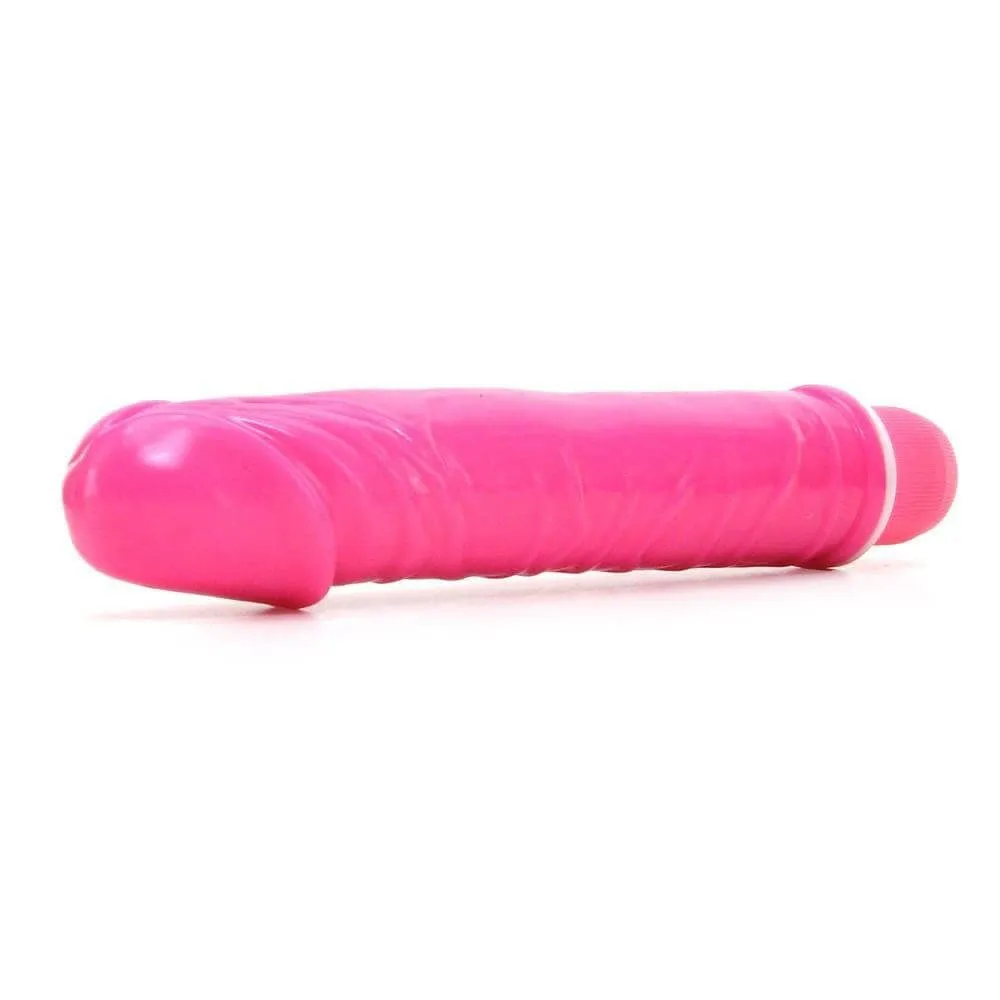 вибратор pipedream neon gems, розовый в 