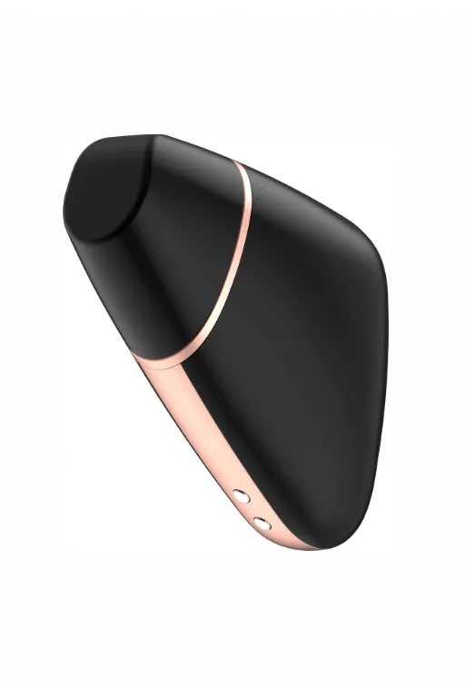 вакуумно-волновой вибростимулятор satisfyer love triangle черный с возможностью управления через приложение в 
