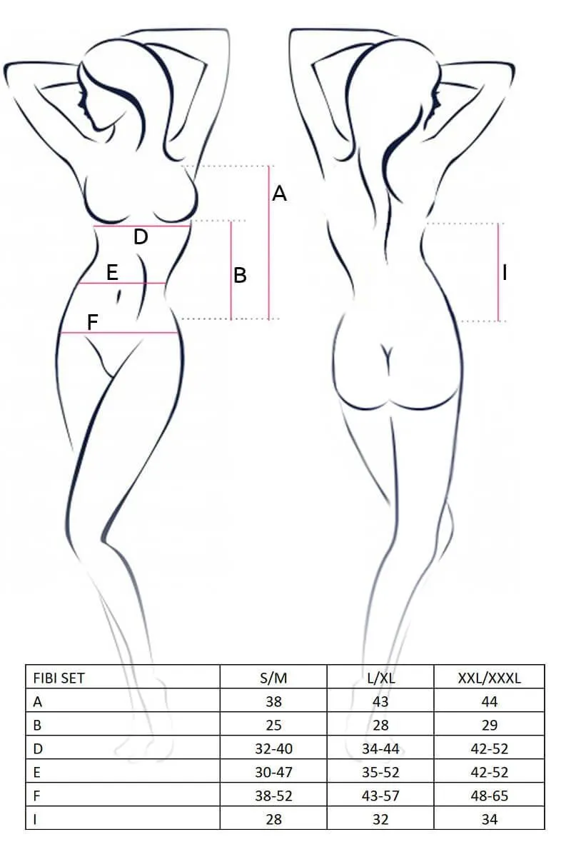 Эротическое комплект casmir fibi, бежевый в 