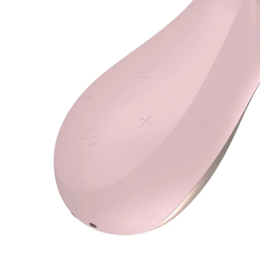 вибростимулятор satisfyer mono flex, розовый в 