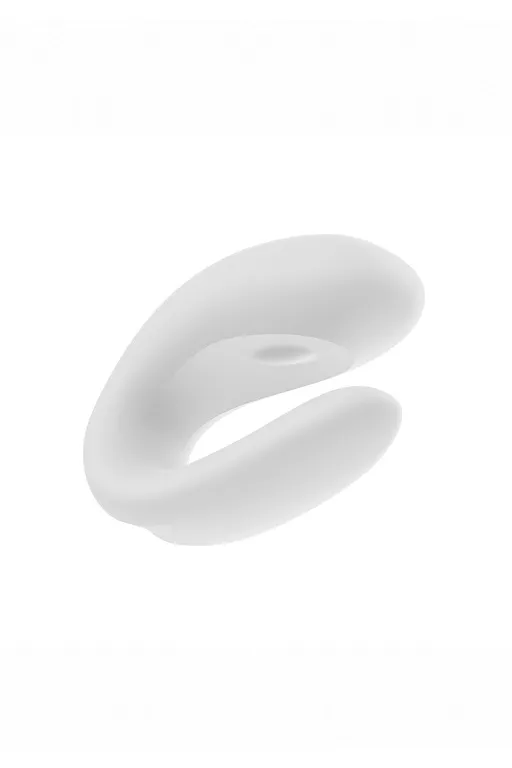 парный вибратор satisfyer double joy с возможностью управления через приложение (белый) в 