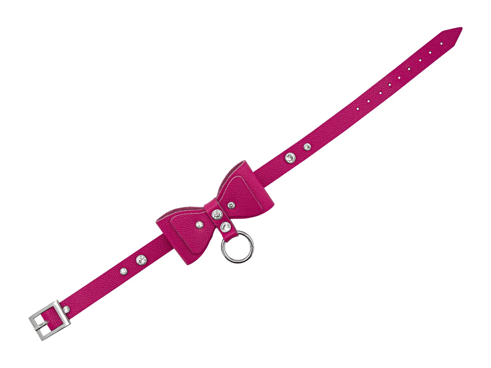 чокер бабочка, розовый в 