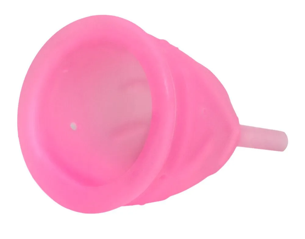 набор менструальных чаш lapin rose размеры s и l, розовый, 2 шт в 