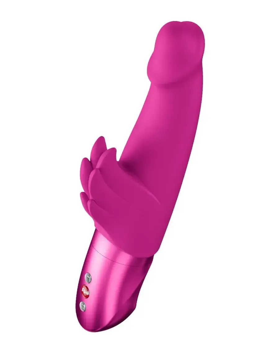 вибратор fun factory wicked angel, силикон, пурпурный, 20 см в 