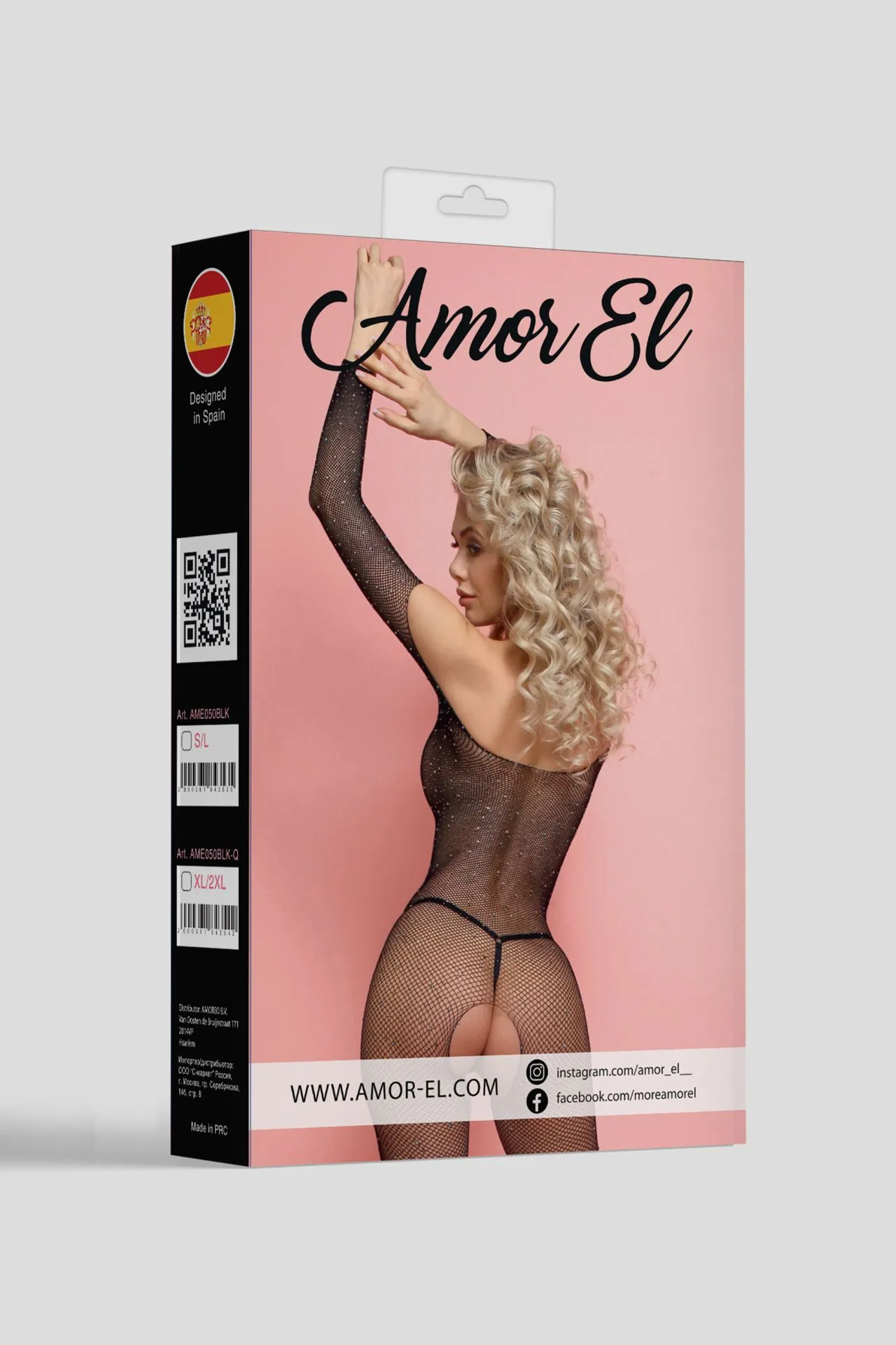 Эротическое кетсьюит (боди-комбинезон) esponela со стразами xl/xxl в 