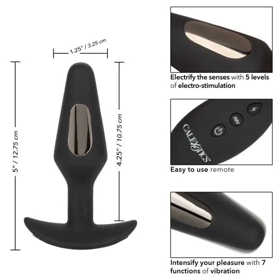 анальная пробка с электростимуляцией  volt electro-fury в 