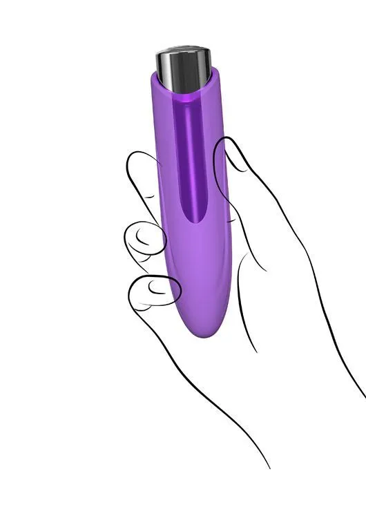 минивибратор california exotic novelties key by jopen nyx, фиолетовый в 