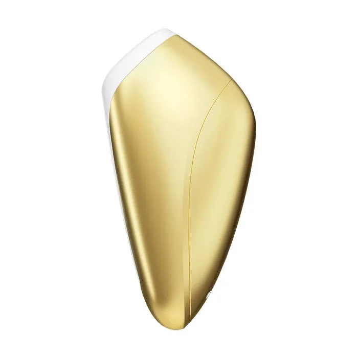 вакуум-волновой бесконтактный стимулятор клитора satisfyer love breeze, силикон, золотой в 