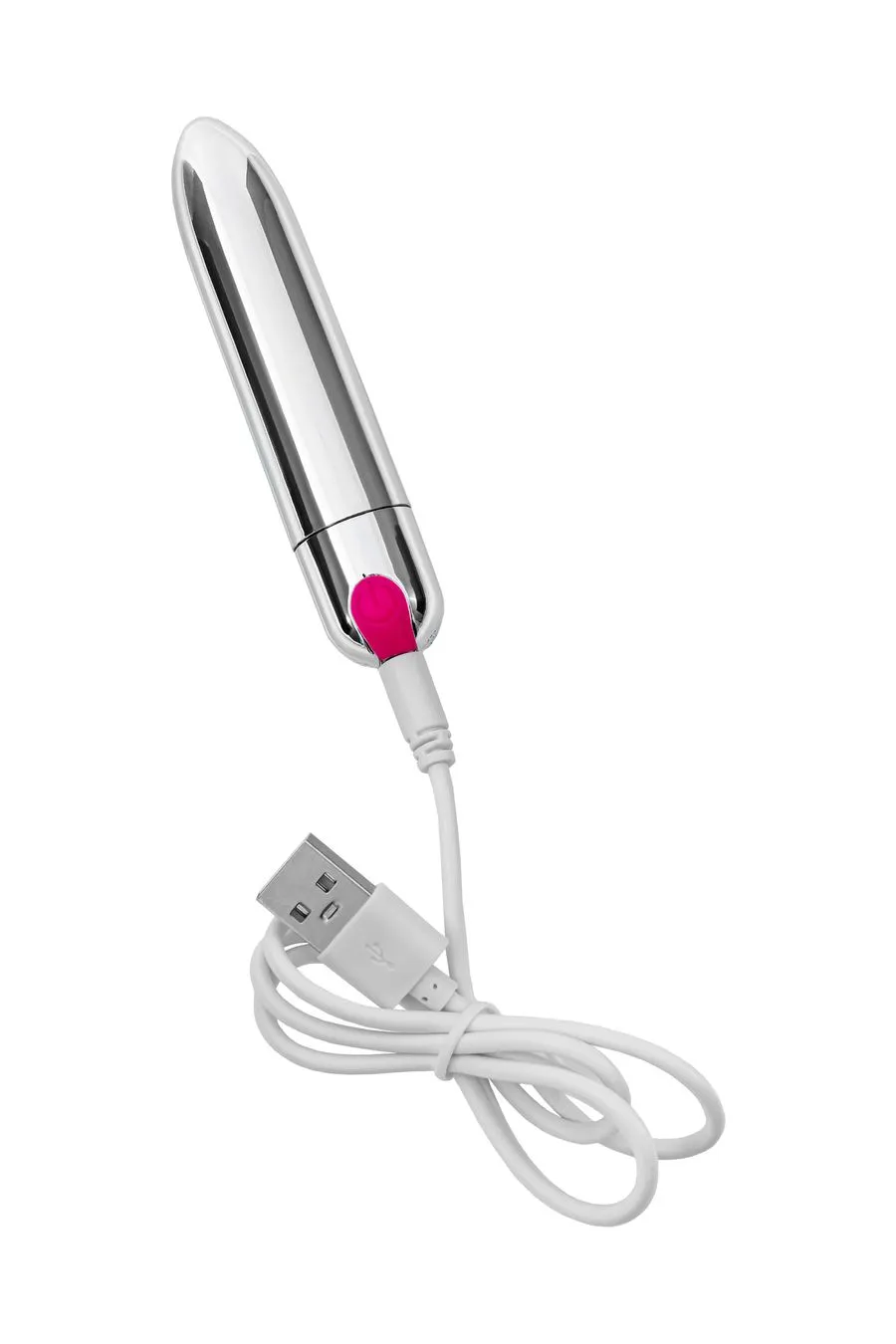 вибропуля a-toys by toyfa liting, 10 режимов вибрации, абс-пластик, серебристый, 9,5 см в 