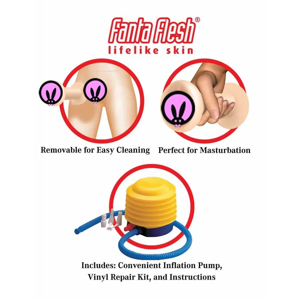 кукла pipedream kneeling nikki doggie style, телесная в 