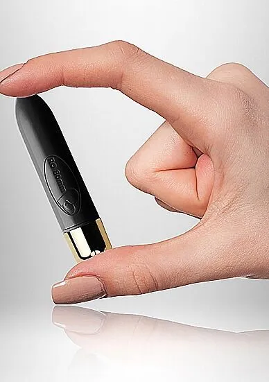 анальная пробка с вибрацией petite sensations , черная в 