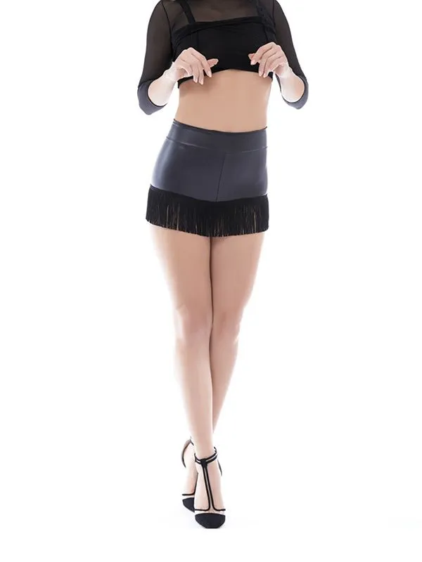 Эротическое шорты из экокожи sheila в 