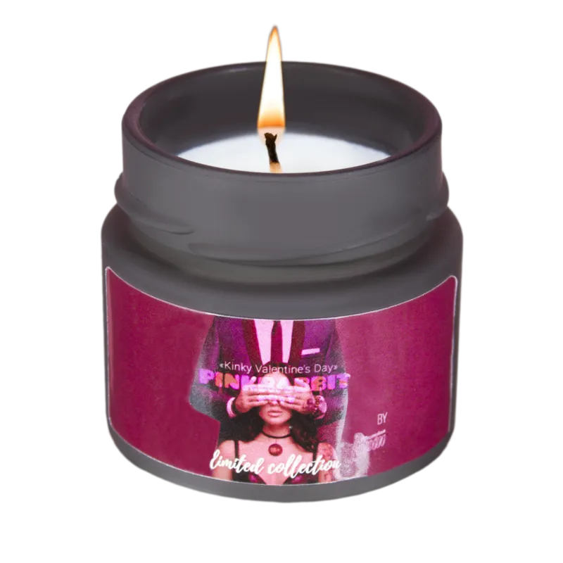 свеча ароматическая time heat "розовое шампанское" лимитированная в 