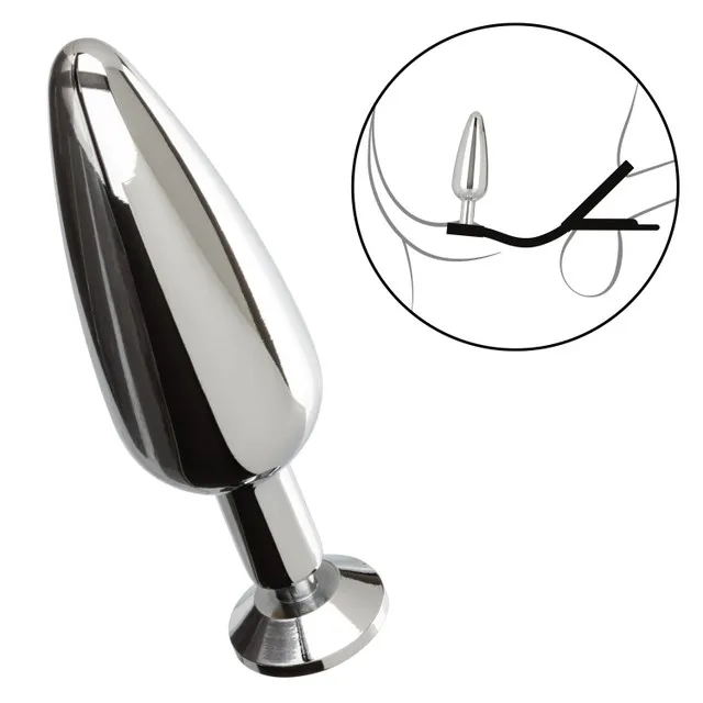 анальная пробка с эрекционным кольцом starfucker slim plug в 