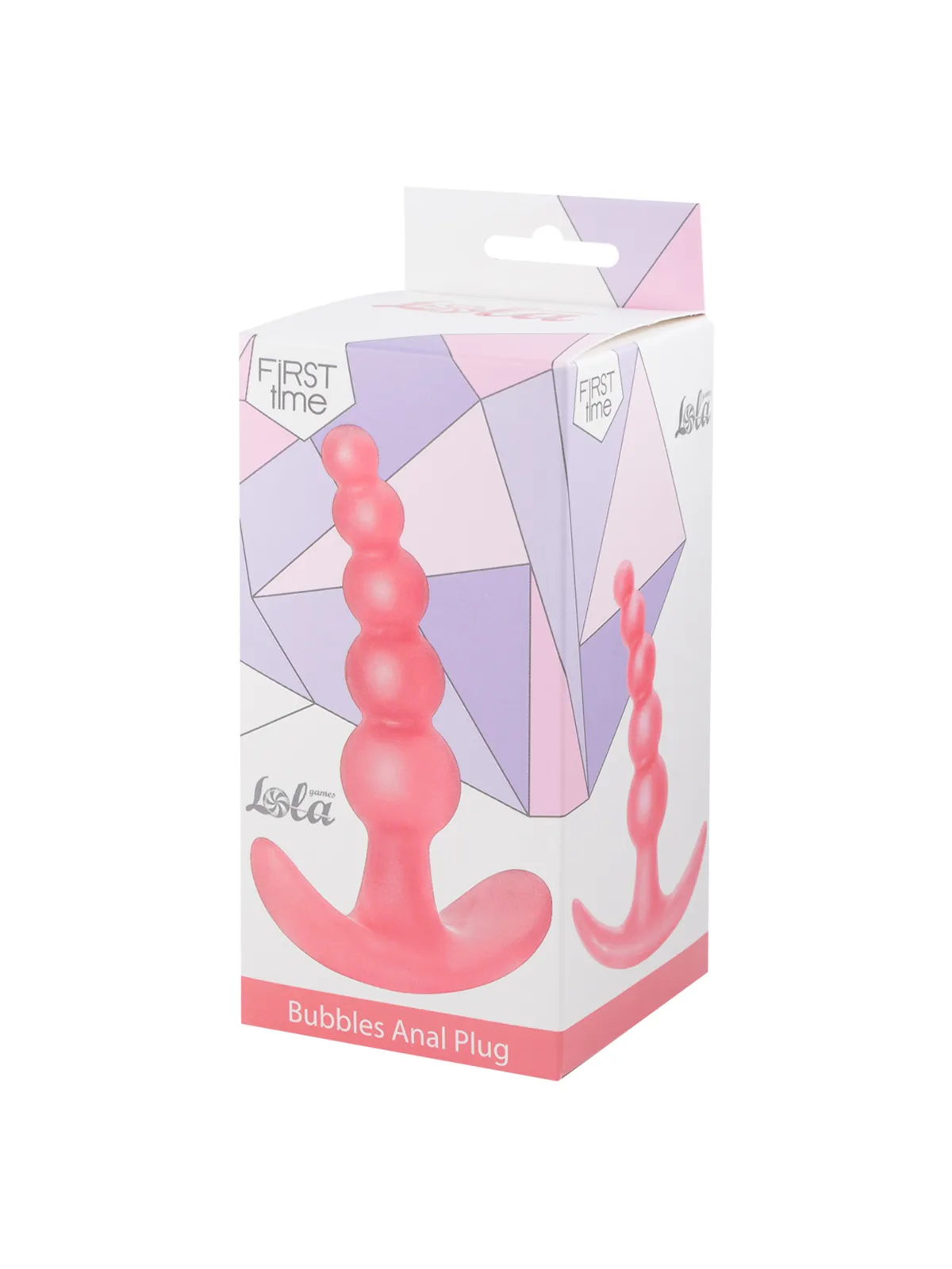 анальная пробка bubbles anal plug pink 5001-01lola в 