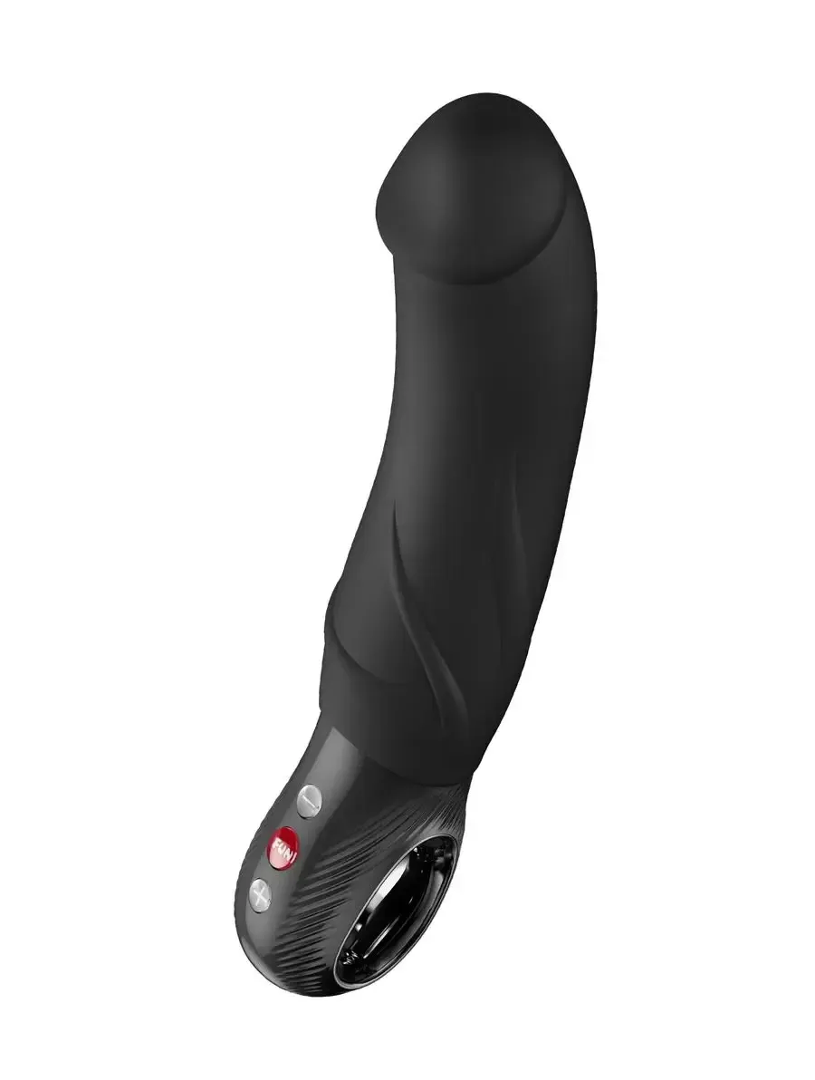 вибратор для точки g fun factory big boss, силикон, черный, 23 см в 