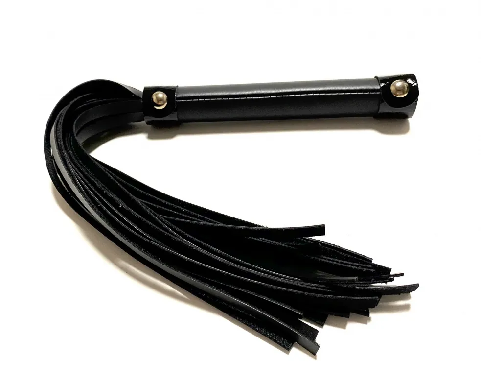 плеть из эко-кожи чёрная 50012ars в 