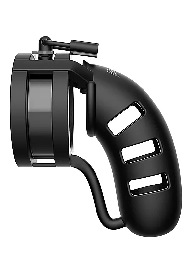 мужской пояс верности sil cage ballsplitter model 19 - chastity - 4.5" в 