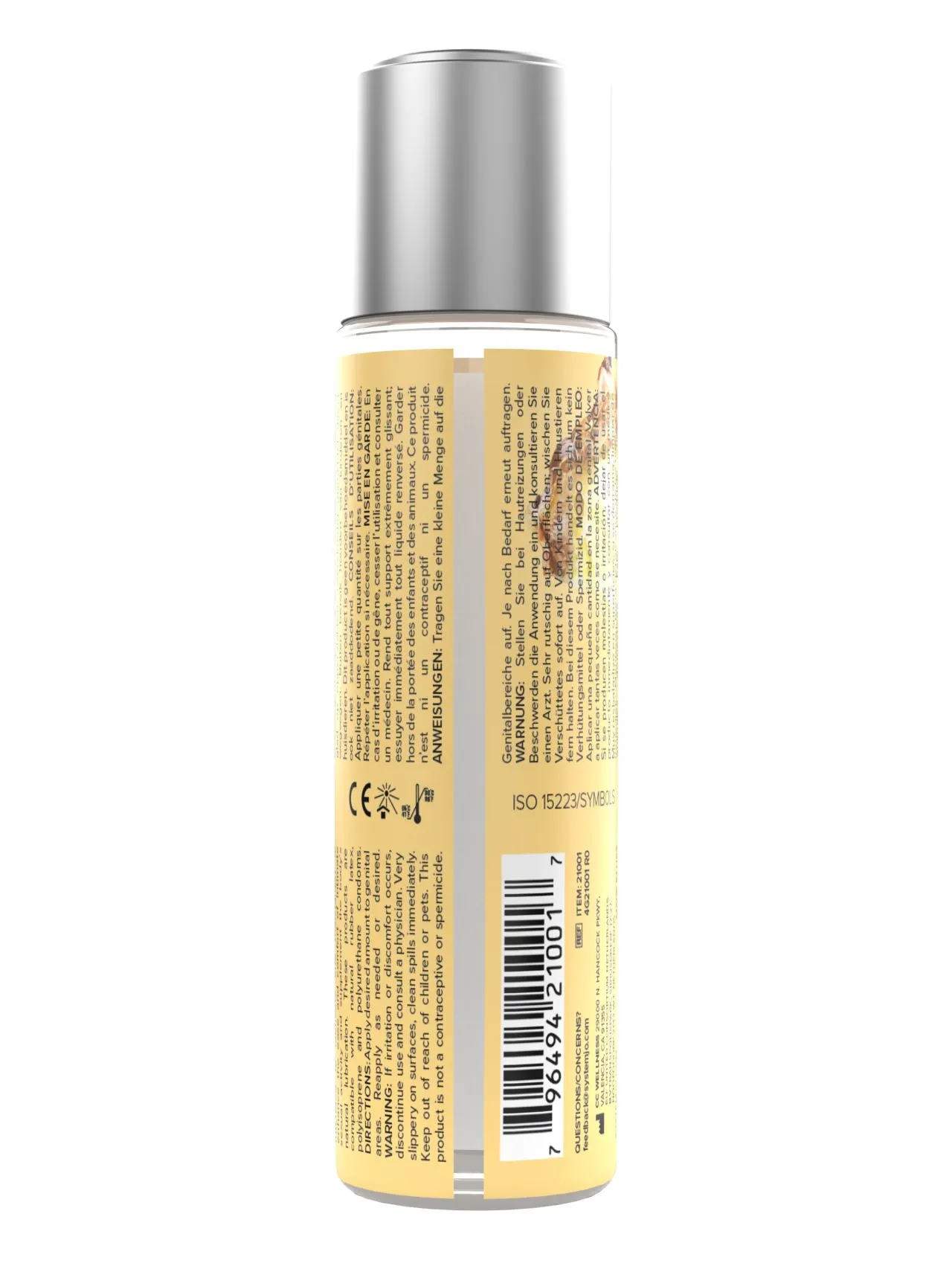 вкусовой персональный гель jo cocktails - pina colada - 60 мл. в 