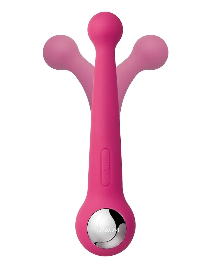 универсальный массажер svakom bonnie, розовый в 