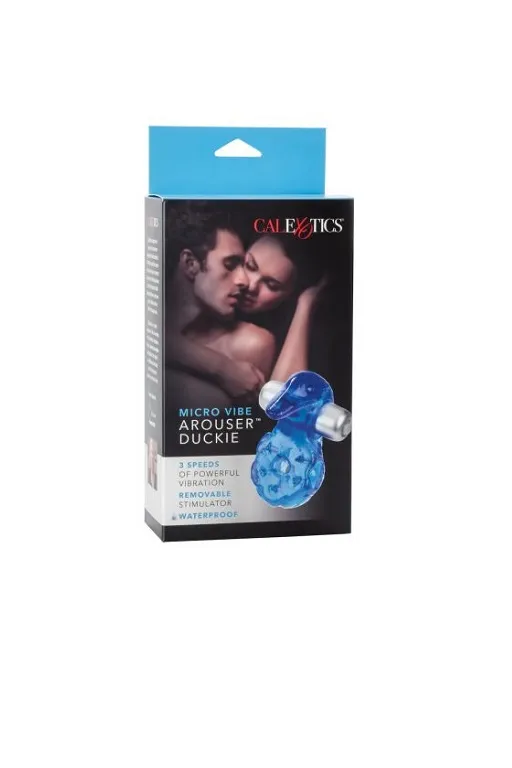 Эрекционное кольцо в форме утенка с вибрацией Micro Vibe Arouser Duckie