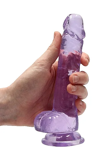фаллоимитатор 18 см. realistic dildo with balls в 
