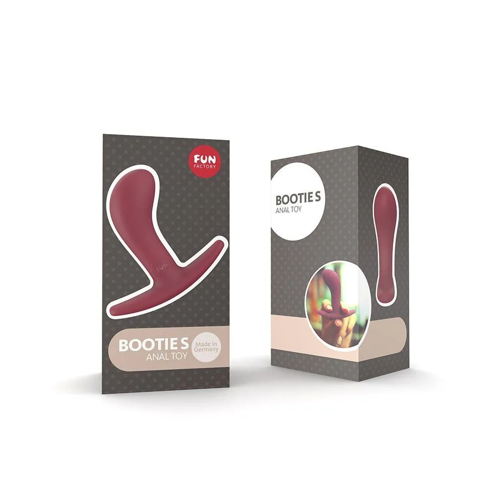 анальный стимулятор fun factory bootie small, бордовый в 