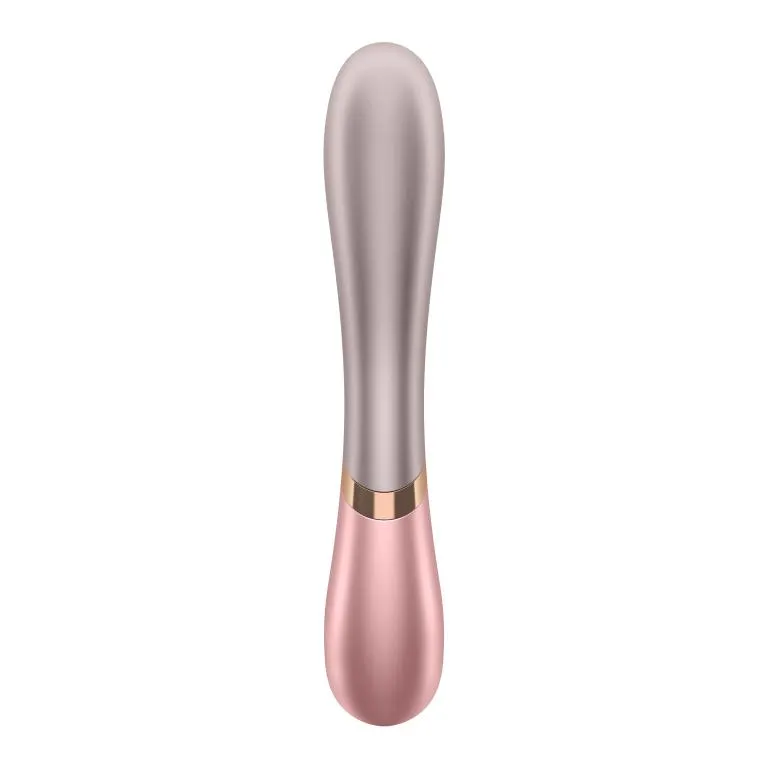 вибромассажер satisfyer hot lover с возможностью управления через приложение - розовый в 