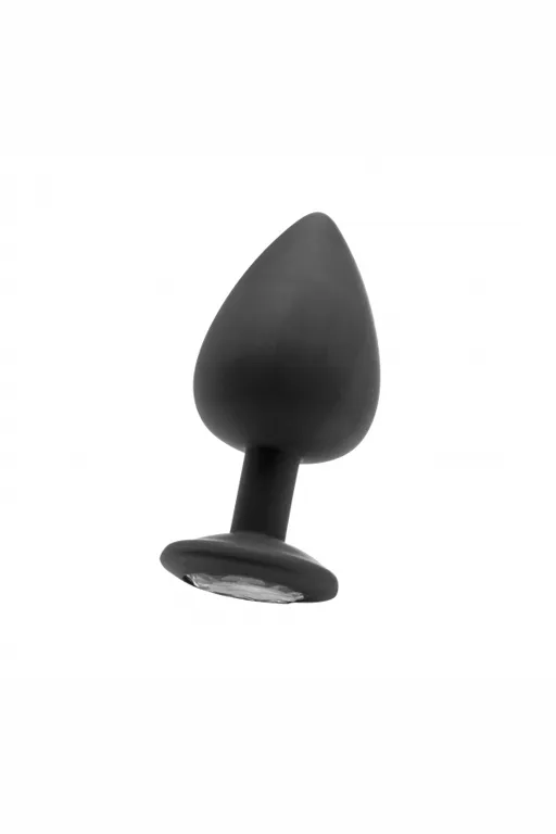 анальная пробка с кристаллом diamond butt plug (extra large) в 