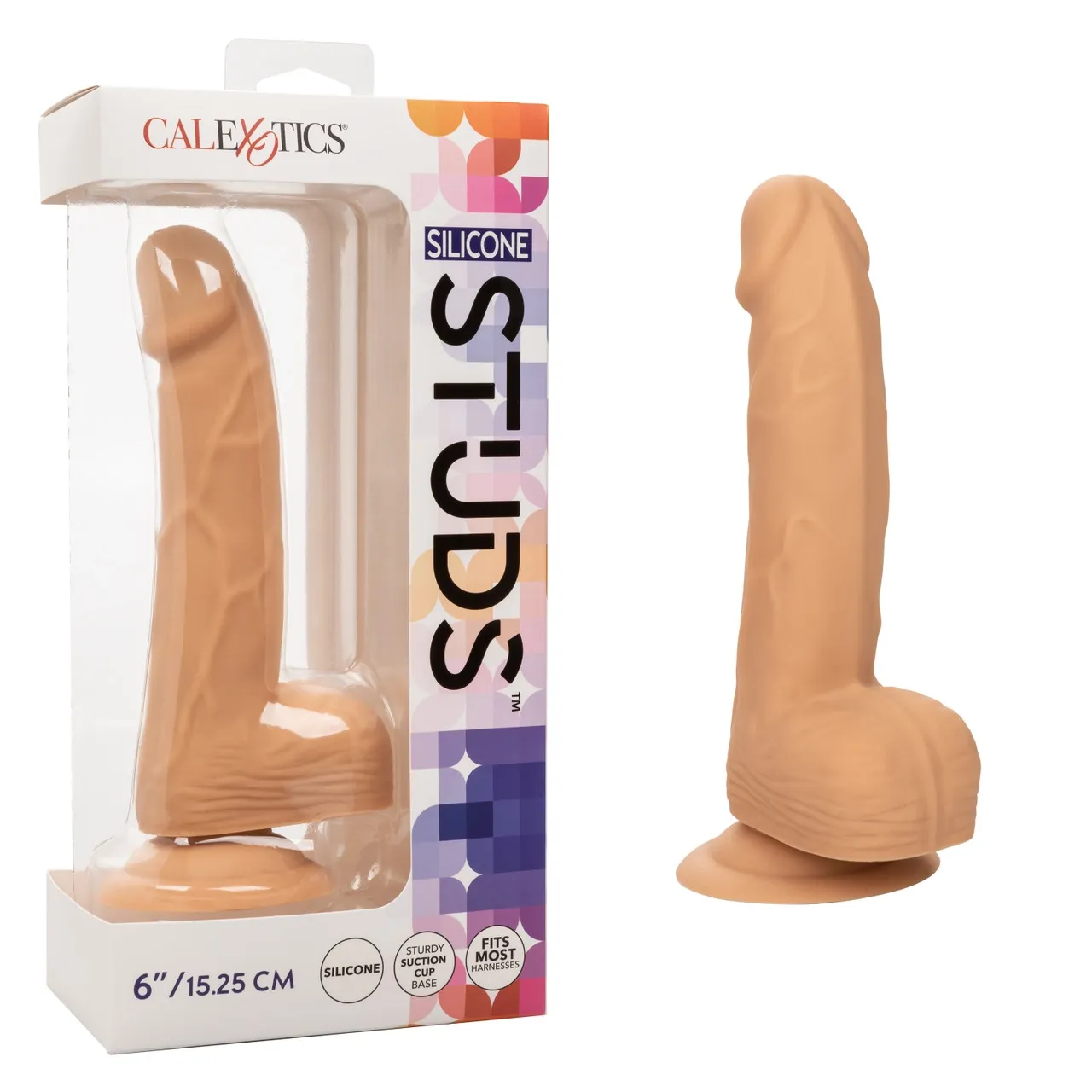 Фалоимитатор SILICONE STUDS 6" IVORY