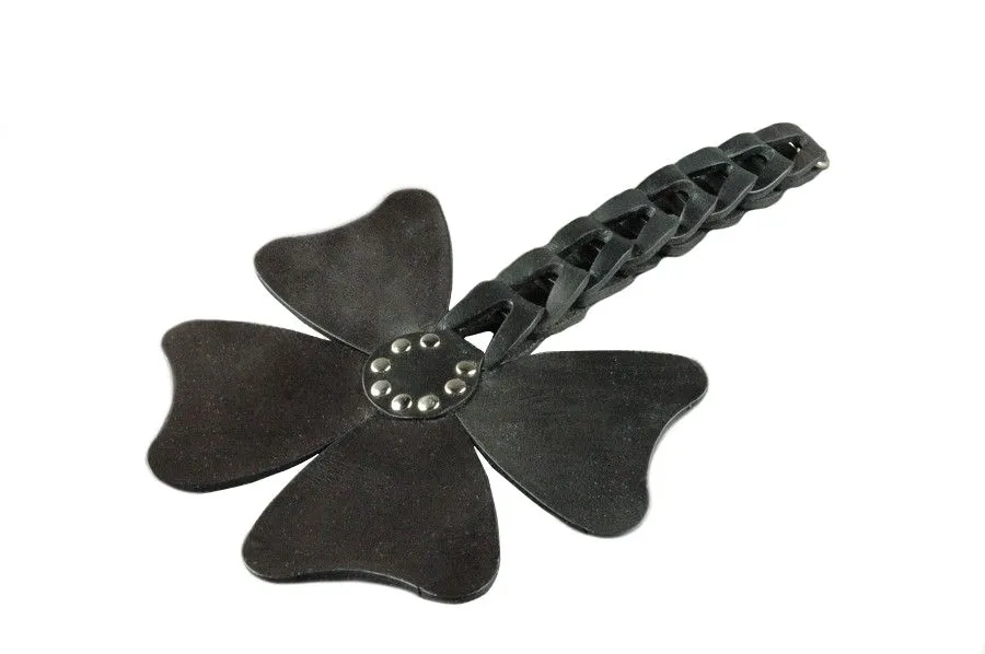 шлепалка beastly четырехлистник-2, чёрная в 