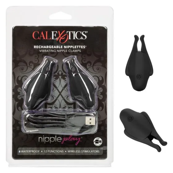Перезаряжаемые зажимы для сосков Nipple Play Rechargeable Nipplettes